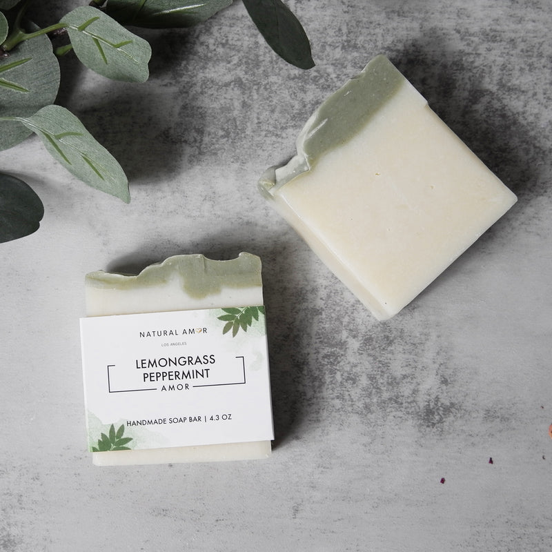 Lemongrass Peppermint Soap Bar