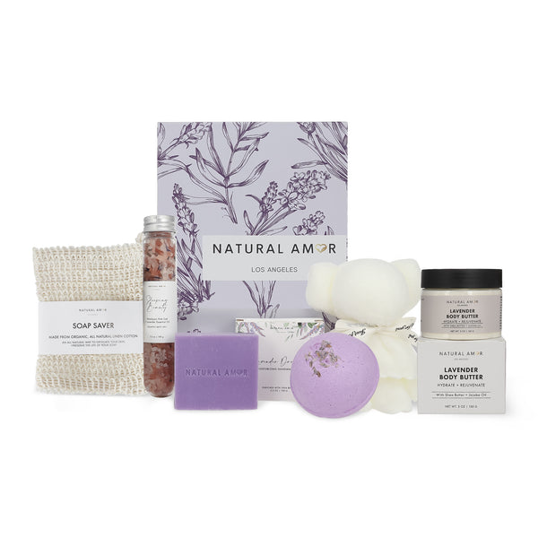 Purple Lavender Gift Set