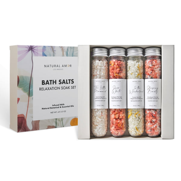 Bath Salt Gift Set 4pk
