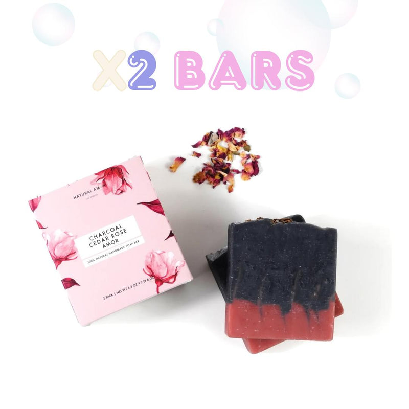 2 Bars HANDCRAFTED SOAP，Moisturizing Cold Process Soap Bars enriched with shea butter, Rich Smooth Lather Pure Plant Oil Bath & Body Soap for All Skin Types