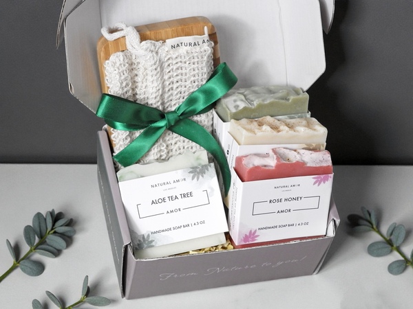 4pk Handmade Soap Gift Box