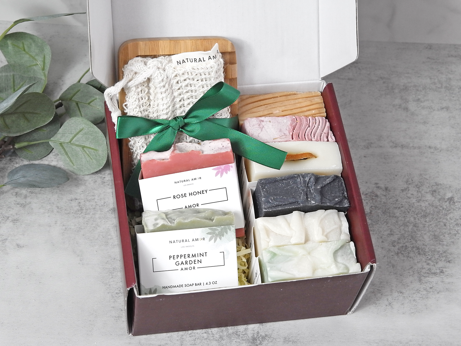 8pk Handmade Soap Gift Box – NaturalAmor