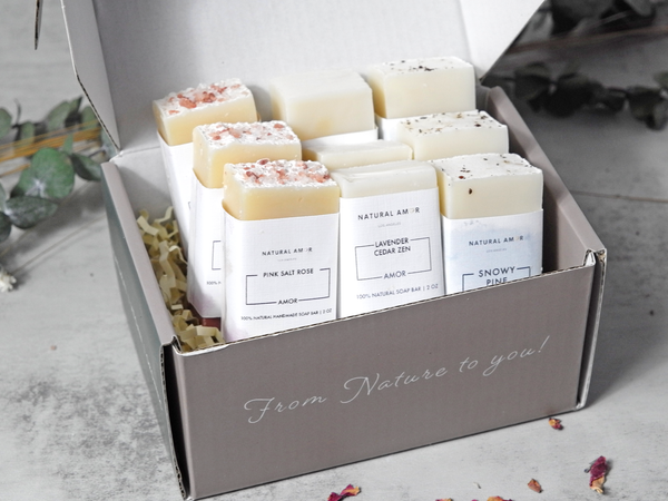 9pk Mini Soap Bar Gift Box