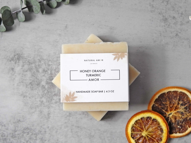 Honey Orange Turmeric Soap Bar