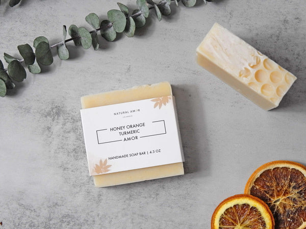 Honey Orange Turmeric Soap Bar