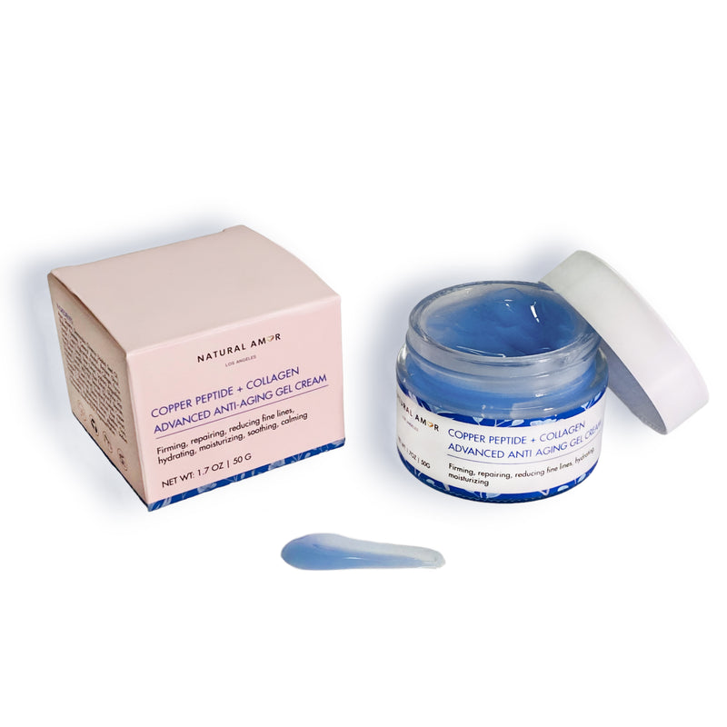 Copper Peptide + Collagen Advanced Anti-aging Gel Facial Cream