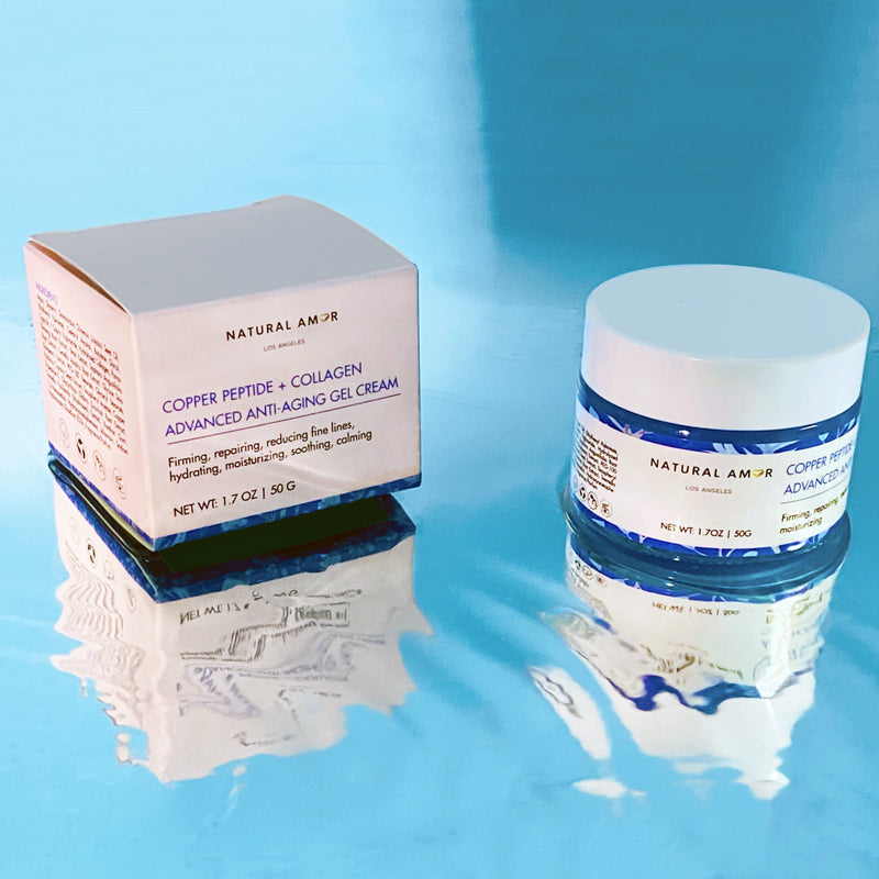 Copper Peptide + Collagen Advanced Anti-aging Gel Facial Cream
