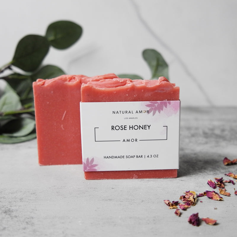 Rose Honey Soap Bar