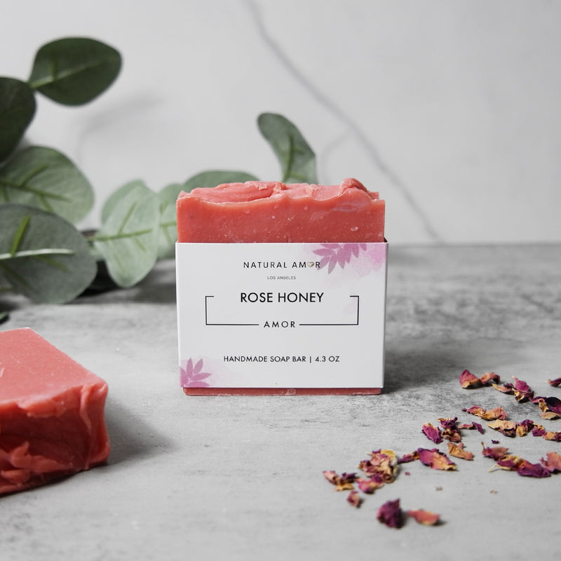 Rose Honey Soap Bar