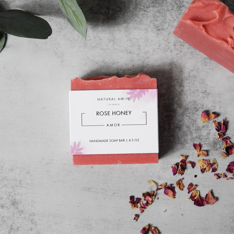 Rose Honey Soap Bar
