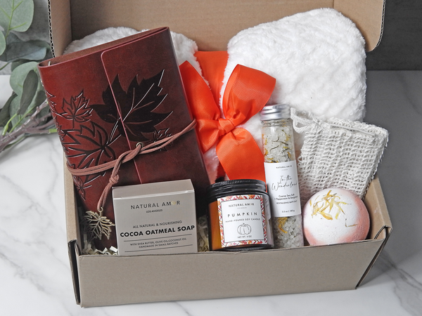 Fall Journal Blanket Gift Set