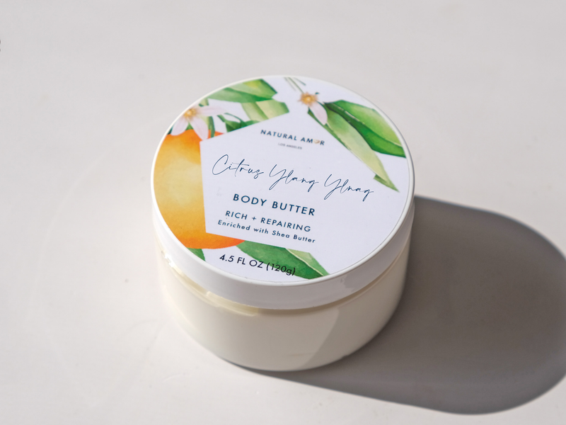 Citrus Ylang Ylang Emulsified Body Butter (Yogurt)