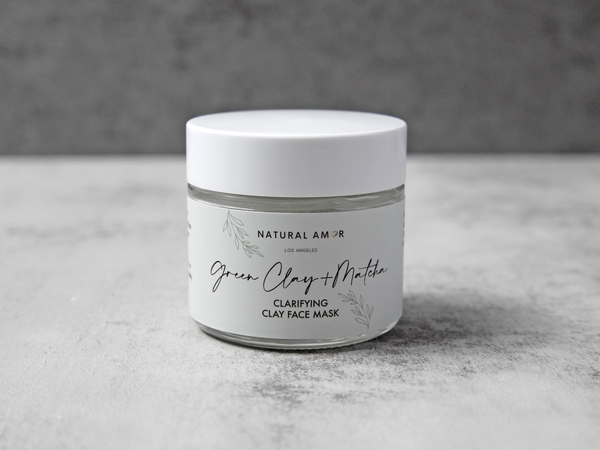 Green Matcha Clay Mask 2oz Jar