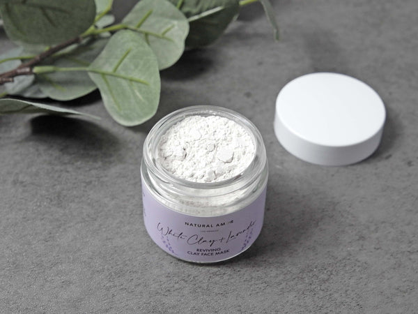 Lavender White Clay Mask 2oz Jar
