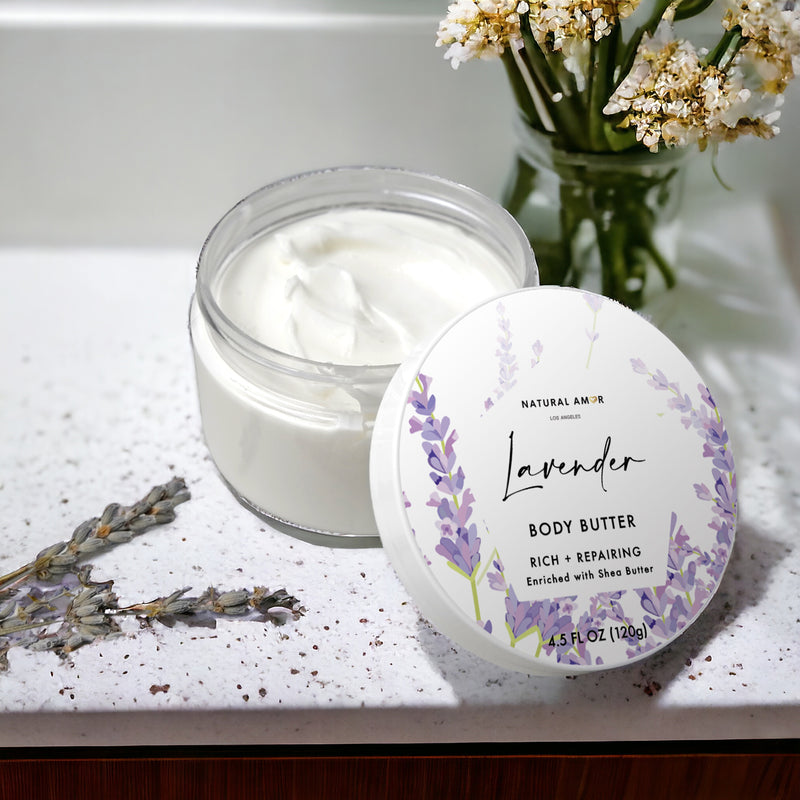 Lavender Emulsified Body Butter (Yogurt)