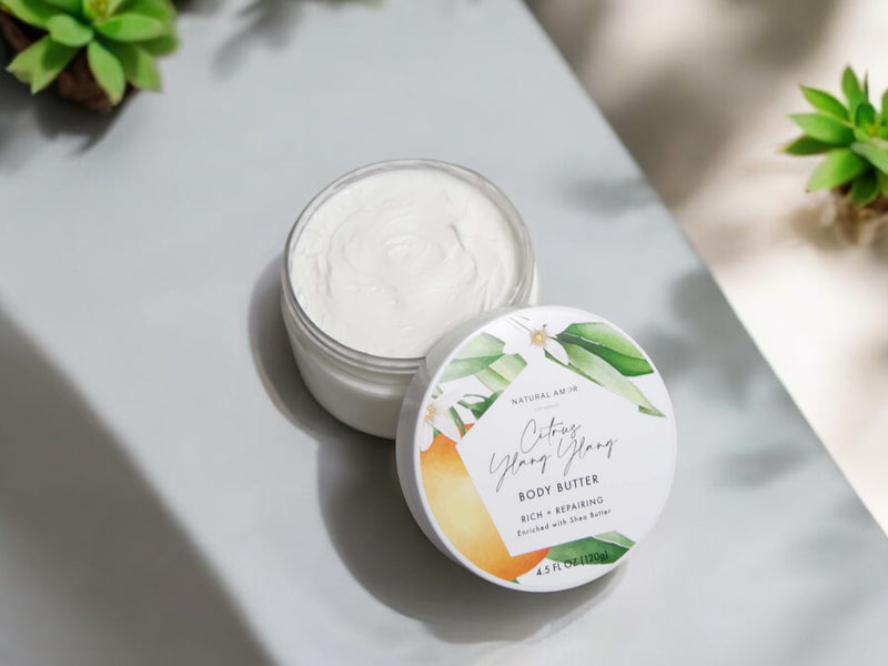 Citrus Ylang Ylang Emulsified Body Butter (Yogurt)