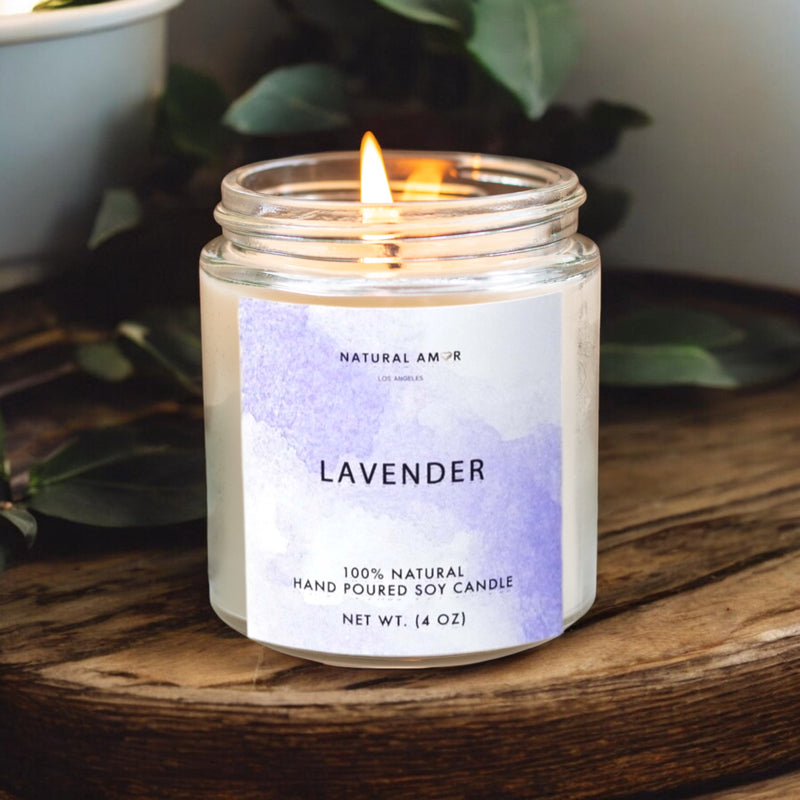 Lavender Natural Soy Candle