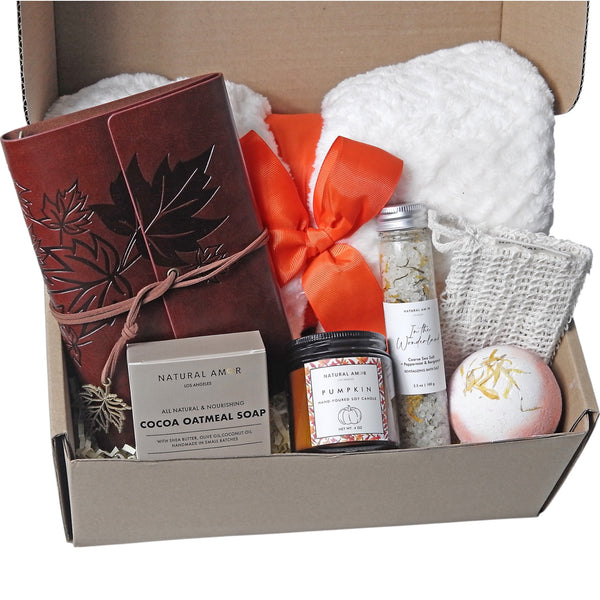 Fall Journal Blanket Gift Set