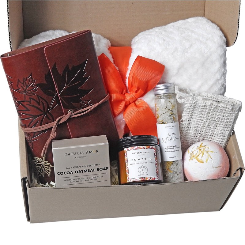 Fall Journal Blanket Gift Set
