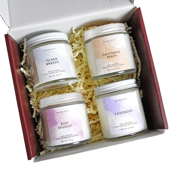 Cozy Soy Candle gift box