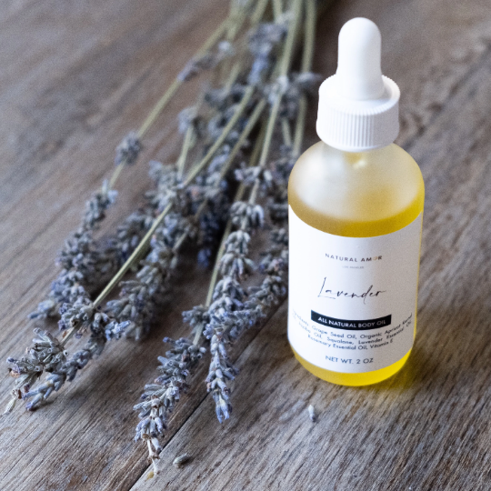 Lavender Essential Oil | Lavender Body Oil | NaturalAmor