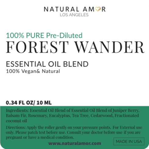 Forest Wander Oil Blend | Natural Oil Blend | NaturalAmor