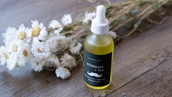 Rosemary Beard Oil | Tar Beard Oil | NaturalAmor