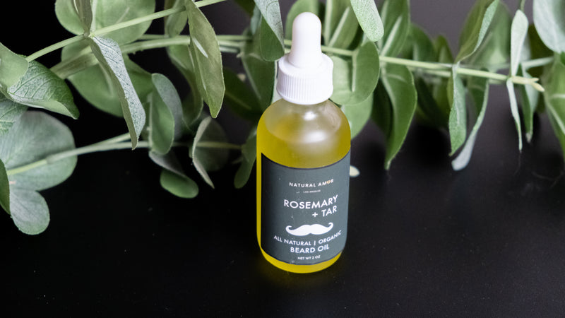 Rosemary Beard Oil | Tar Beard Oil | NaturalAmor