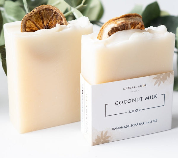 Coconut Milk Soap Bar | Oatmeal Soap Bar | NaturalAmor