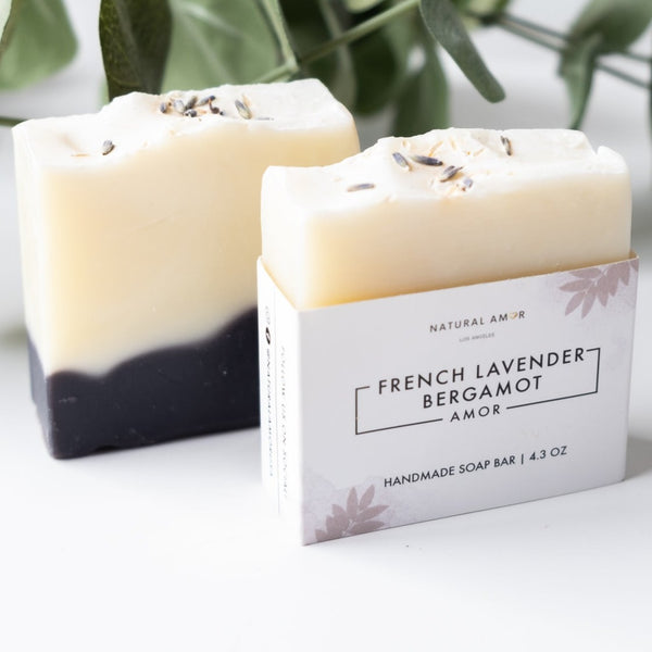 Lavender Soap Bar | Bergamot Soap Bar | NaturalAmor