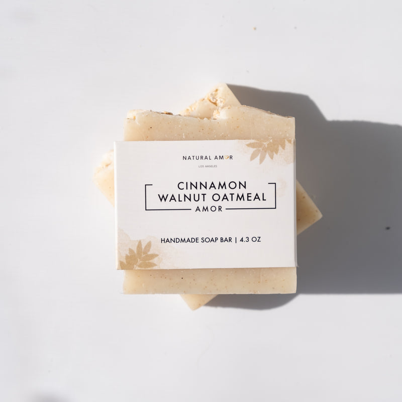 Cinnamon Walnut Oatmeal Soap Bar