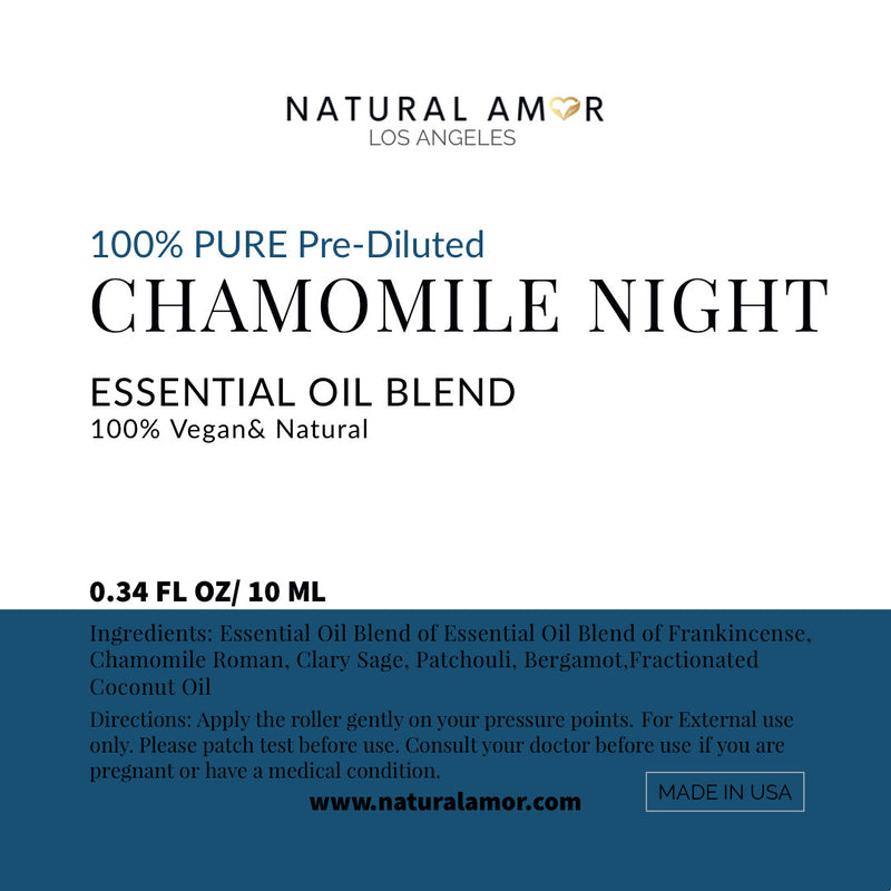 Chamomile Night Roll On Essential Oil Blend
