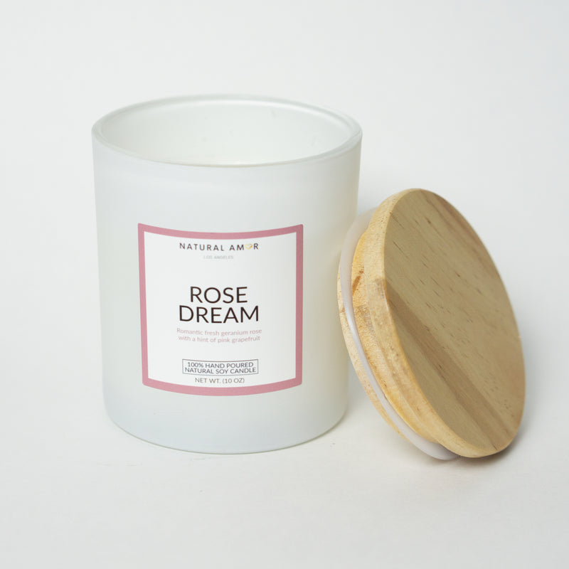 Rose Dream Natural Soy Candle