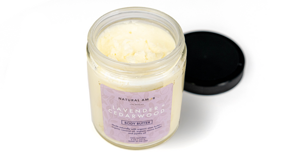 Lavender+Cedarwood Organic Body Butter