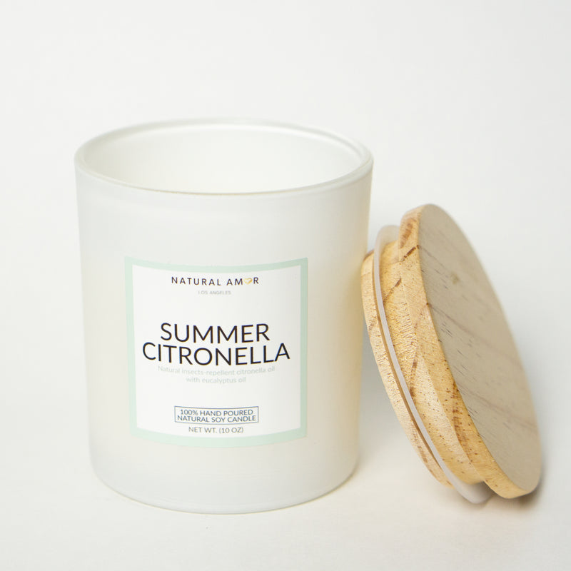 Summer Citronella Natural Soy Candle
