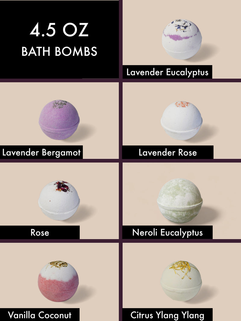 Bath Bomb Gift Box|Spa Gift for her| Essential Oil Scented| Birthday Box | Thanksgiving Gift
