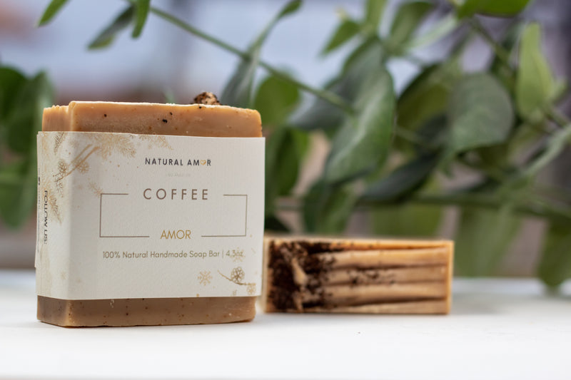 Coffee Amor Soap Bar | Exfoliating Soap For Men | NaturalAmor