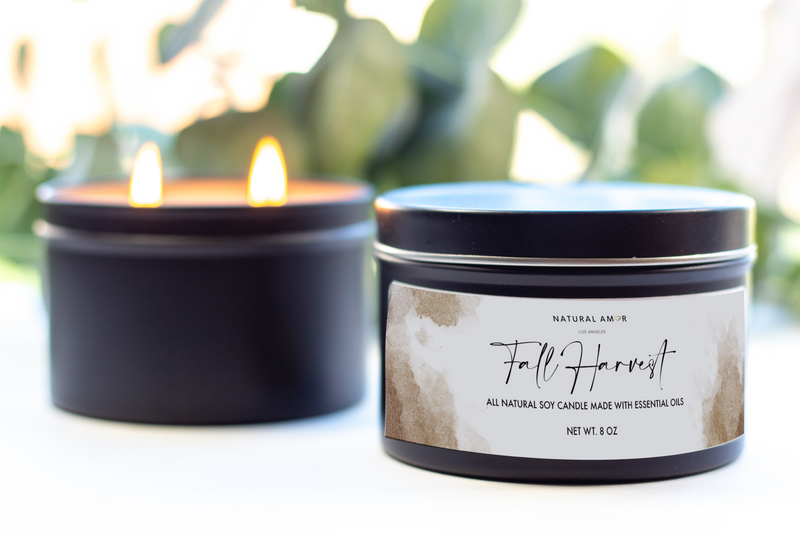 Fall Harvest Natural Soy Candle